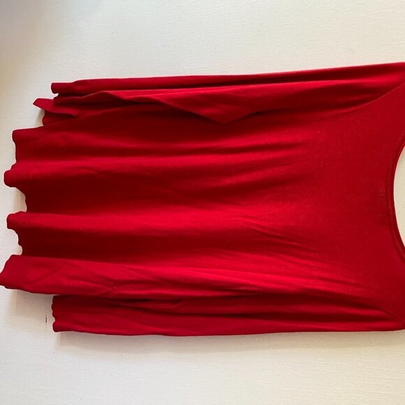 Lane Bryant Sweater Women's 14/16 Scoop Neck Red Holiday - Picture 5 of 5